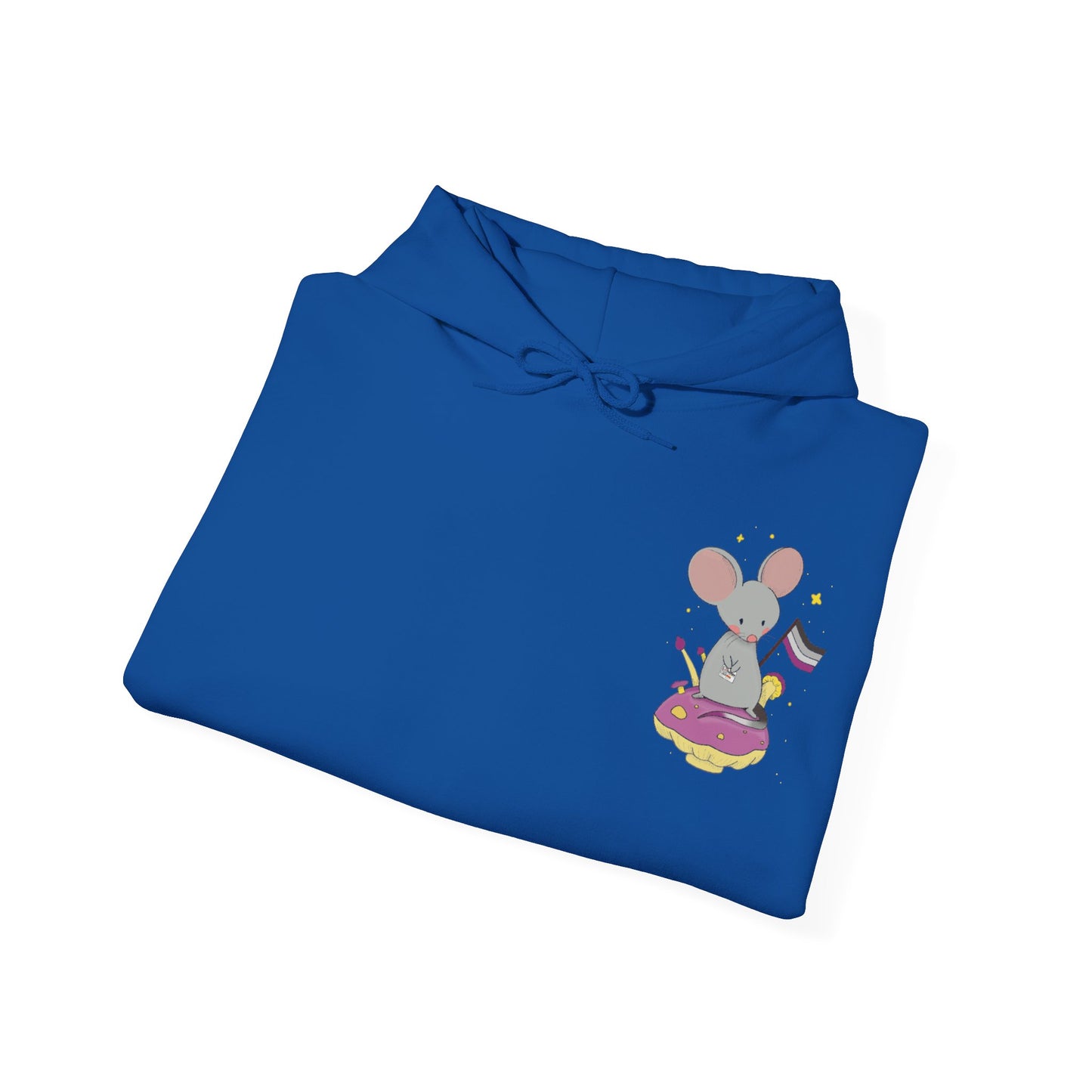 Badgie Hoodie - Asexual Mouse “Roan” - Badgie.co