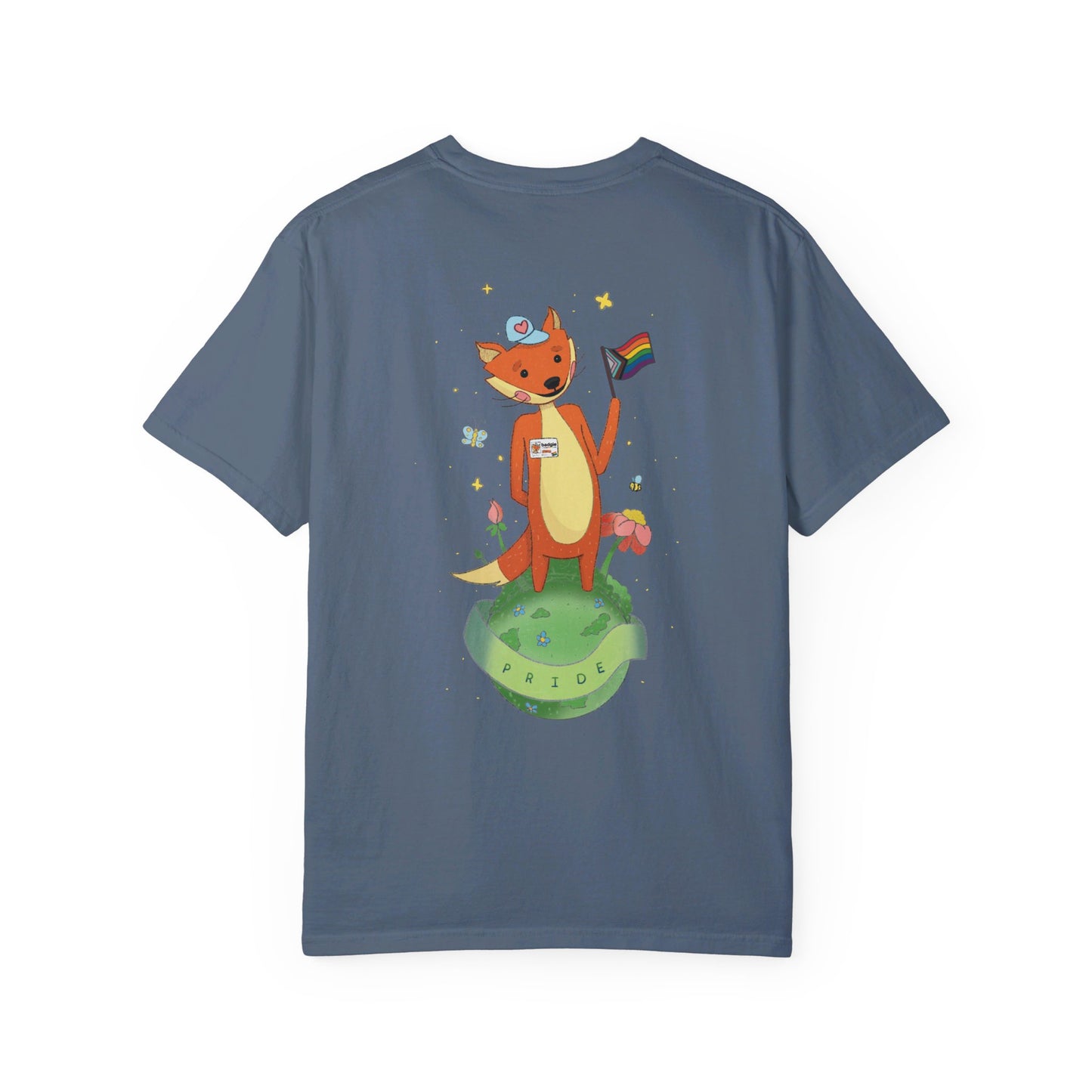 Badgie T-Shirt - Pride Fox "Kit" - Badgie.co