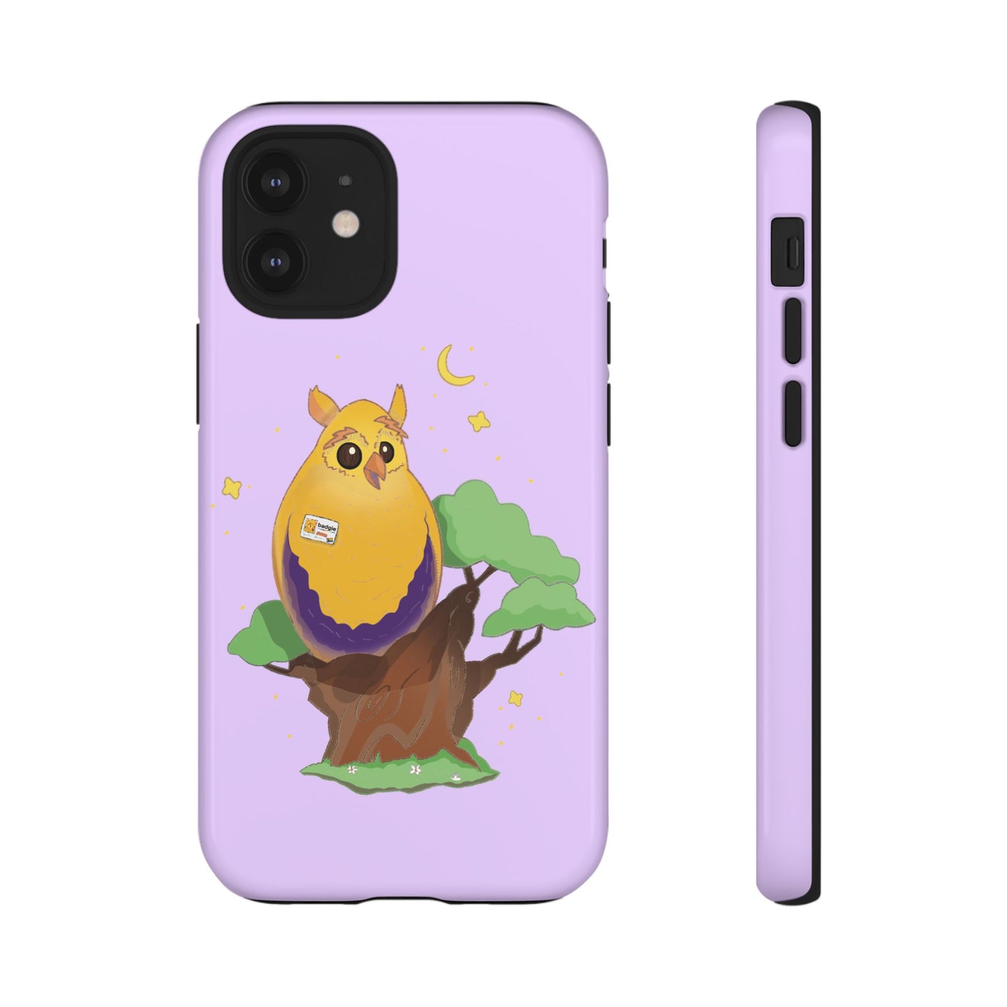 Badgie iPhone Case - Intersex Owl "Albert" - Badgie.co