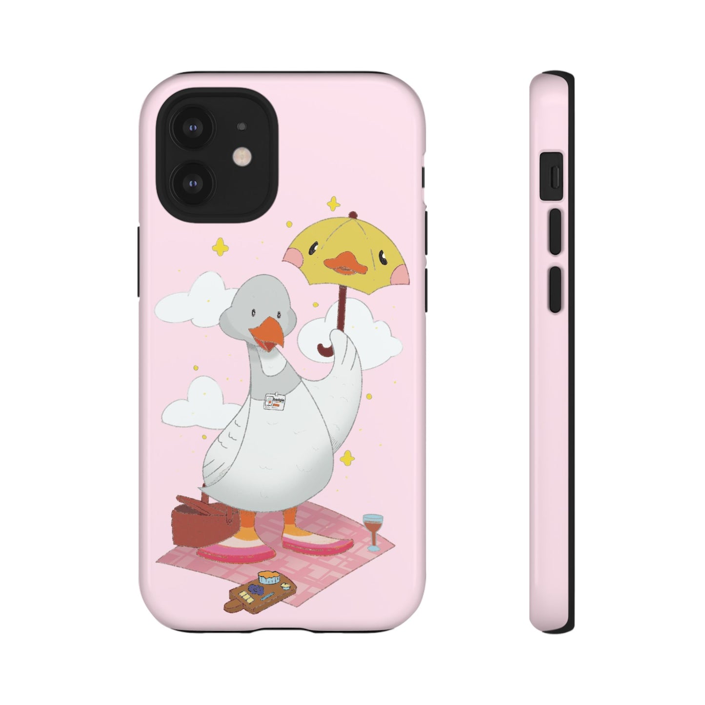 Badgie iPhone Case - Lesbian Goose "Tula" - Badgie.co