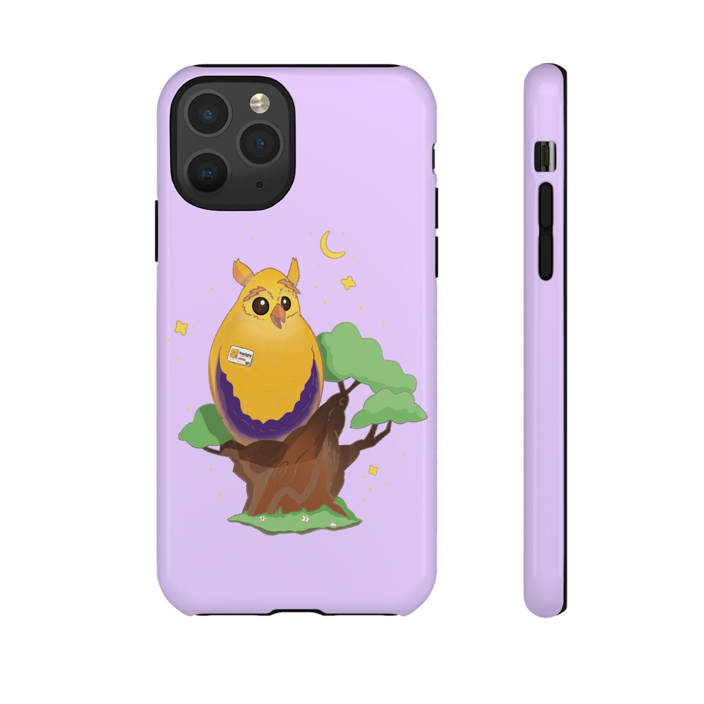 Badgie iPhone Case - Intersex Owl "Albert" - Badgie.co