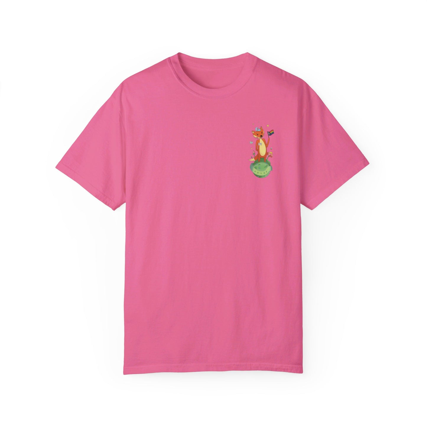 Badgie T-Shirt - Pride Fox "Kit" - Badgie.co