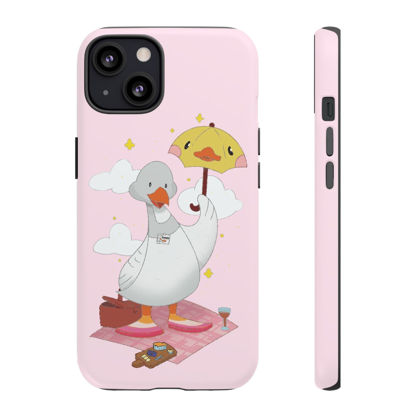 Badgie iPhone Case - Lesbian Goose "Tula" - Badgie.co