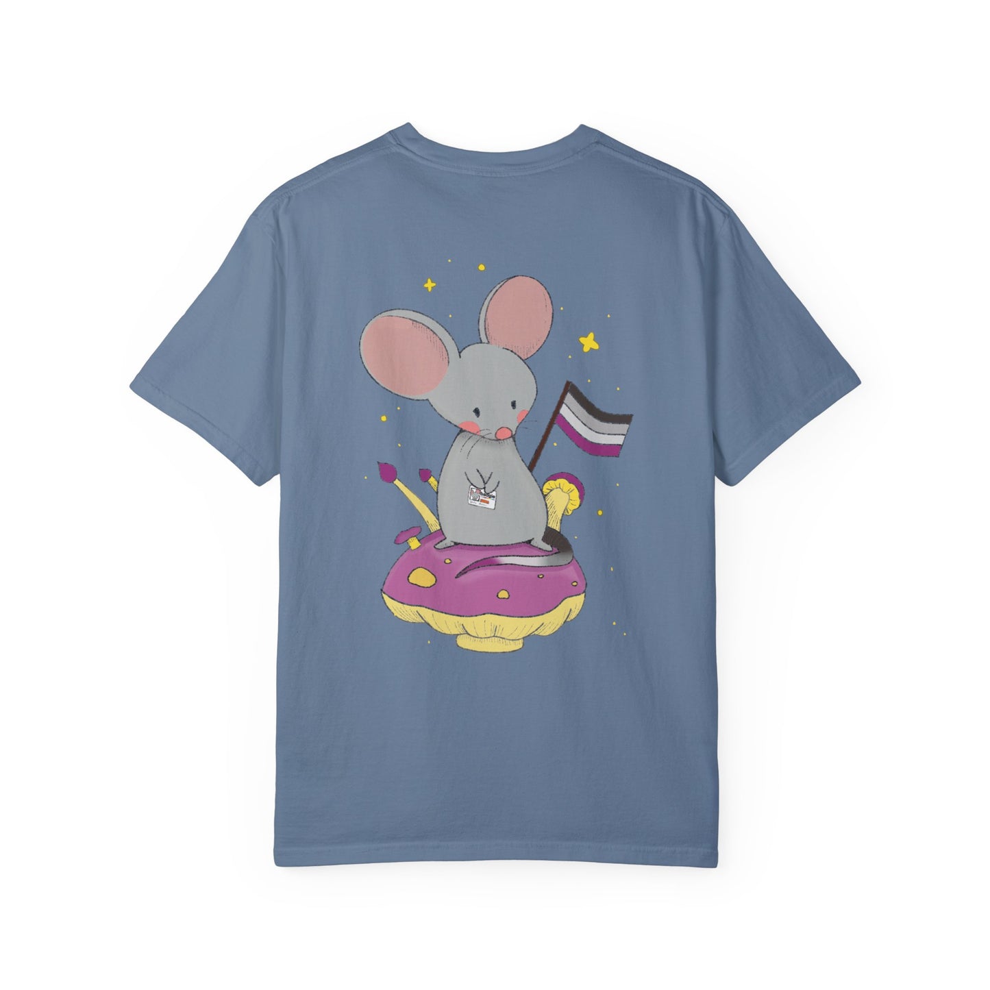 Badgie T-Shirt - Asexual Mouse "Roan" - Badgie.co
