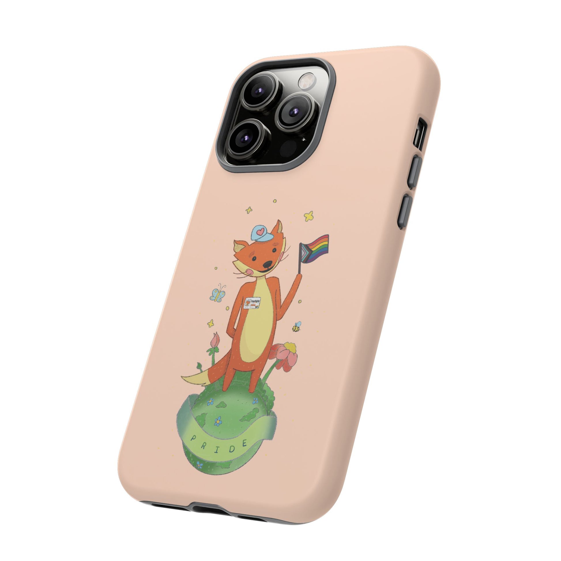 Badgie iPhone Case - Pride Fox "Kit" - Badgie.co