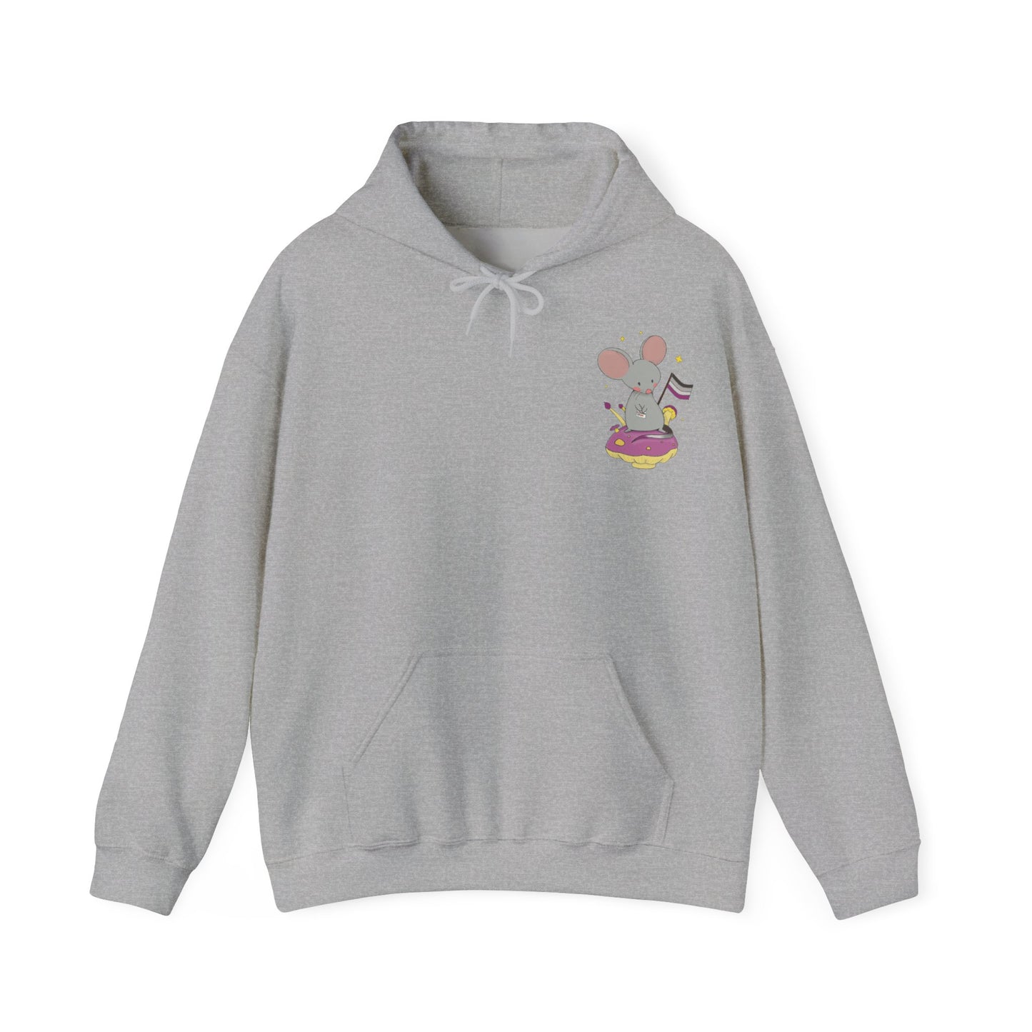 Badgie Hoodie - Asexual Mouse “Roan” - Badgie.co