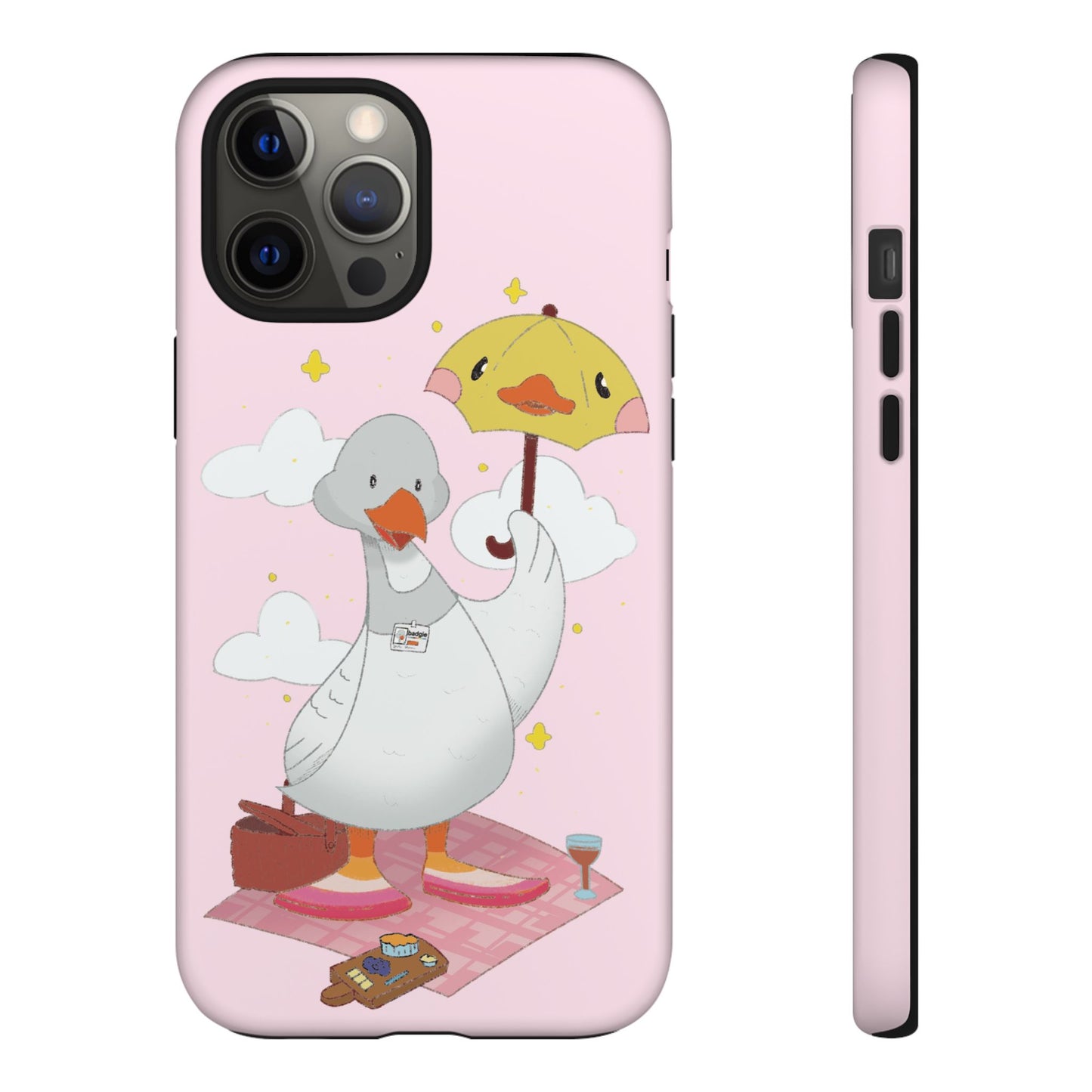 Badgie iPhone Case - Lesbian Goose "Tula" - Badgie.co