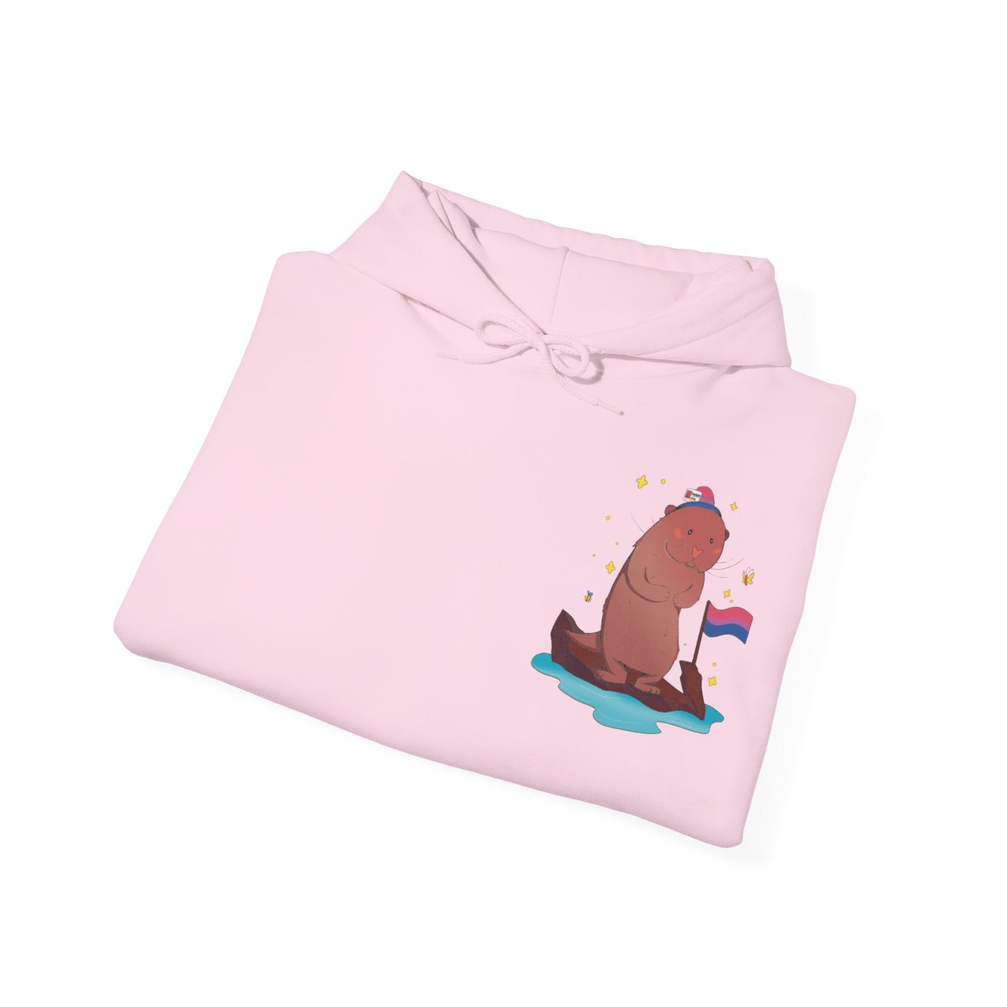 Badgie Hoodie - Bisexual Otter "River" - Badgie.co