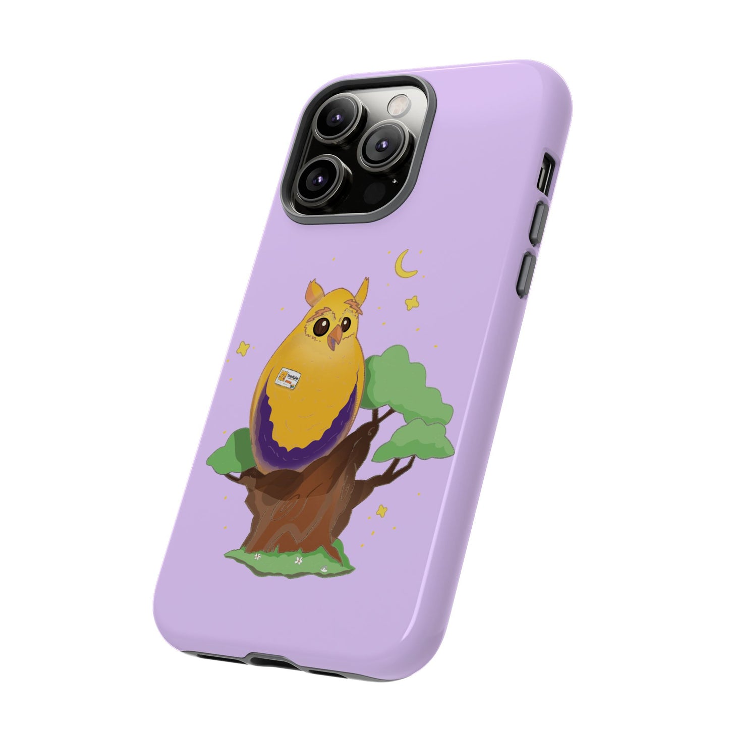 Badgie iPhone Case - Intersex Owl "Albert" - Badgie.co