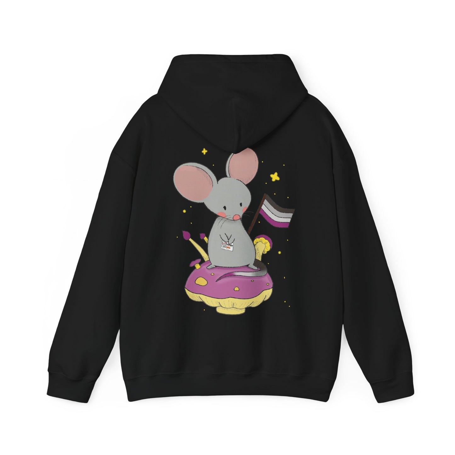 Badgie Hoodie - Asexual Mouse “Roan” - Badgie.co