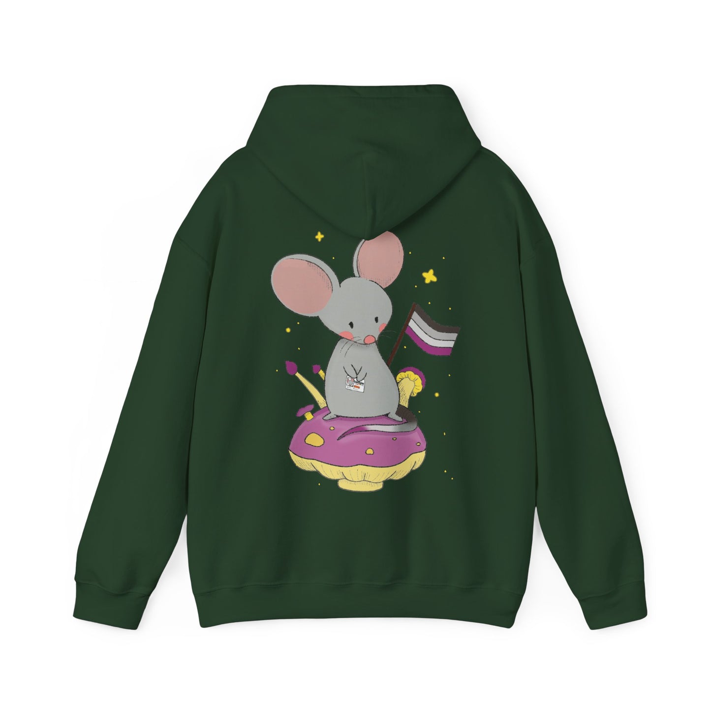 Badgie Hoodie - Asexual Mouse “Roan” - Badgie.co