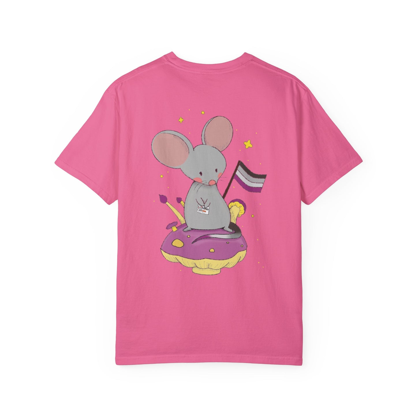 Badgie T-Shirt - Asexual Mouse "Roan" - Badgie.co