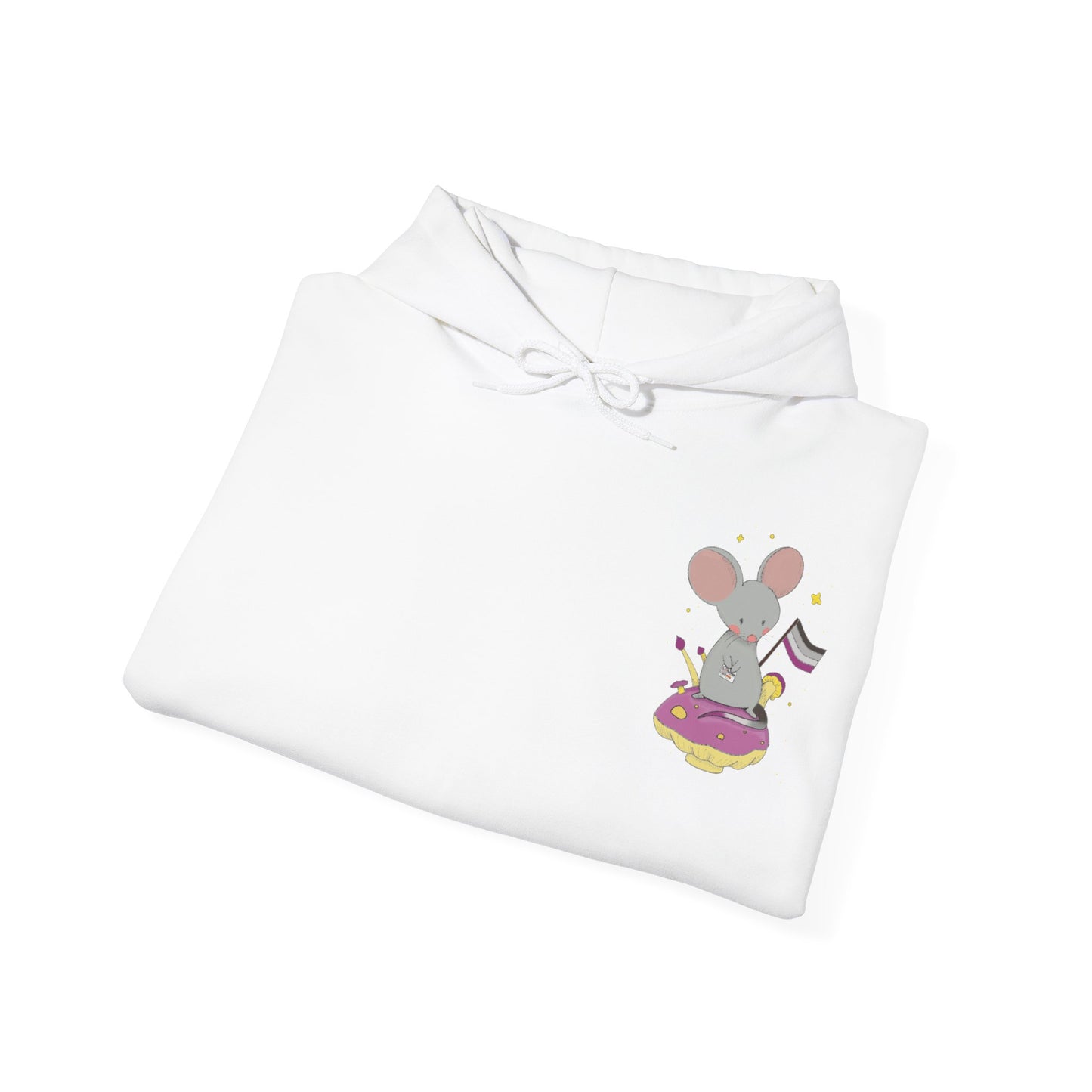 Badgie Hoodie - Asexual Mouse “Roan” - Badgie.co