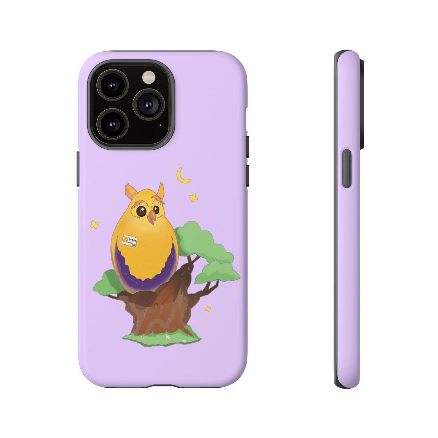 Badgie iPhone Case - Intersex Owl "Albert" - Badgie.co