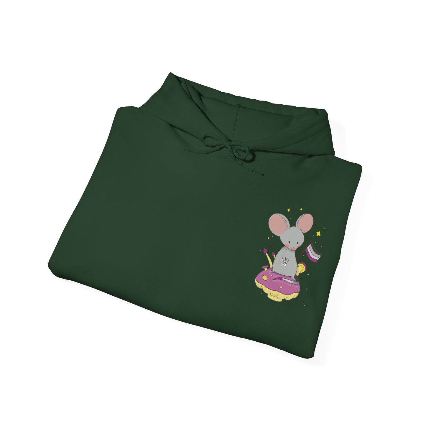 Badgie Hoodie - Asexual Mouse “Roan” - Badgie.co