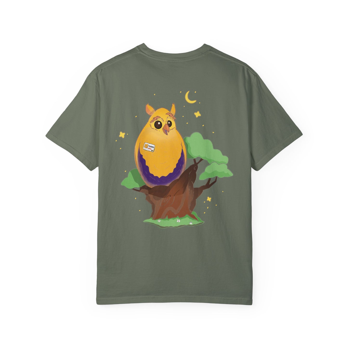 Badgie T-Shirt - Intersex Owl "Albert" - Badgie.co