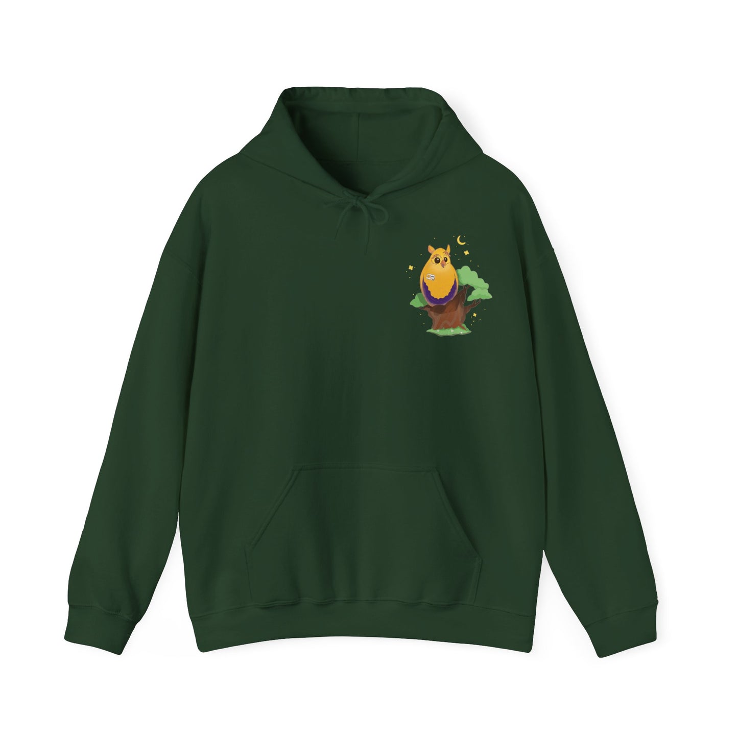 Badgie Hoodie - Intersex Owl "Albert" - Badgie.co