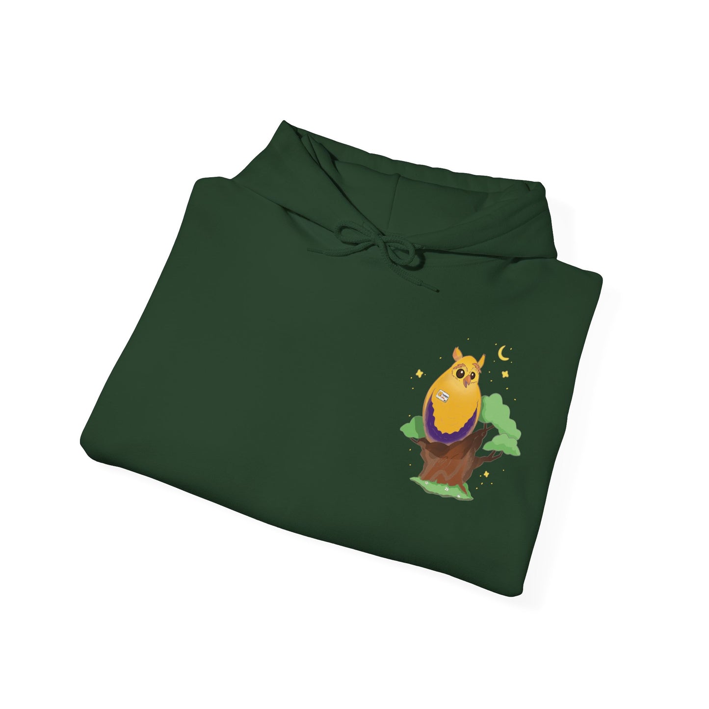 Badgie Hoodie - Intersex Owl "Albert" - Badgie.co