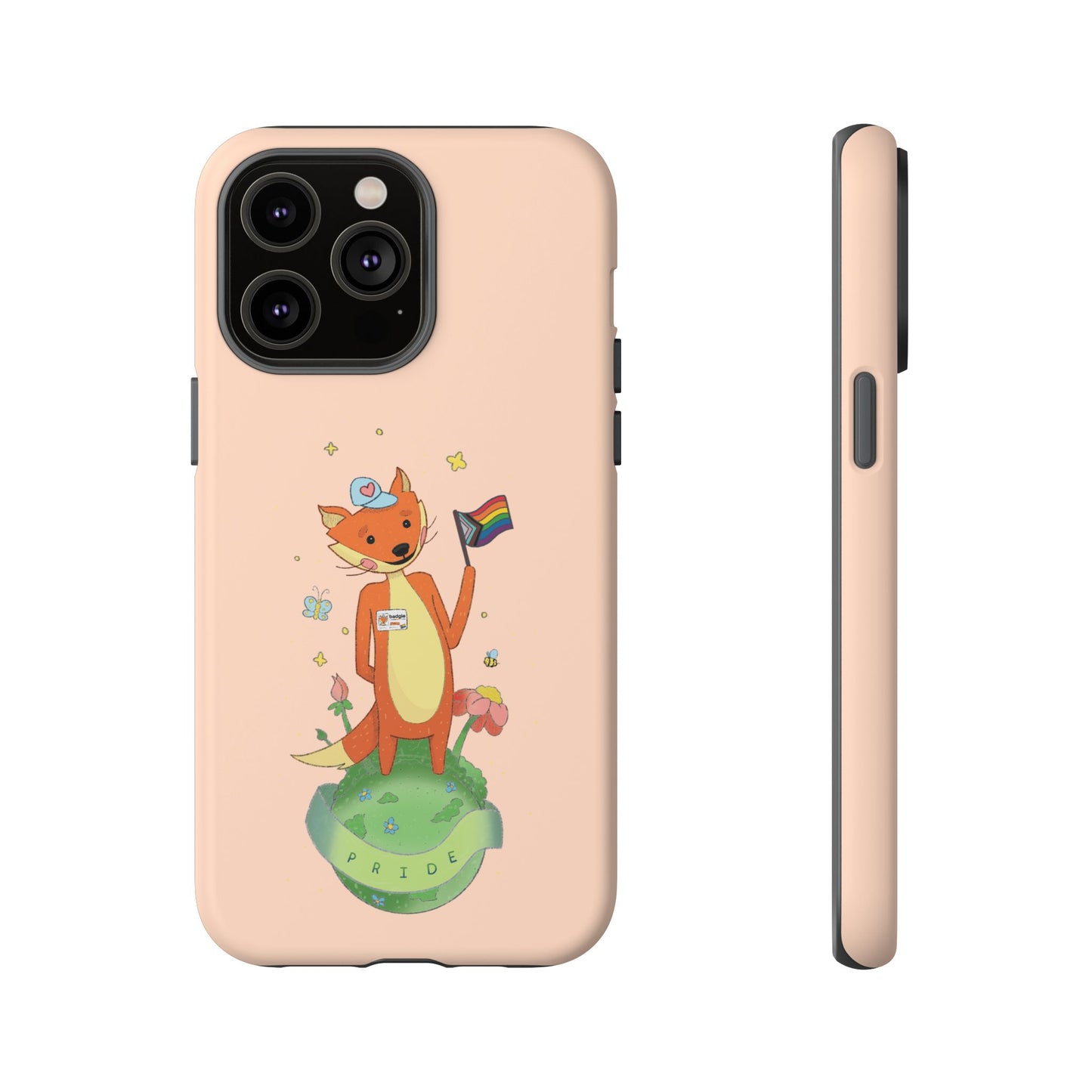 Badgie iPhone Case - Pride Fox "Kit" - Badgie.co