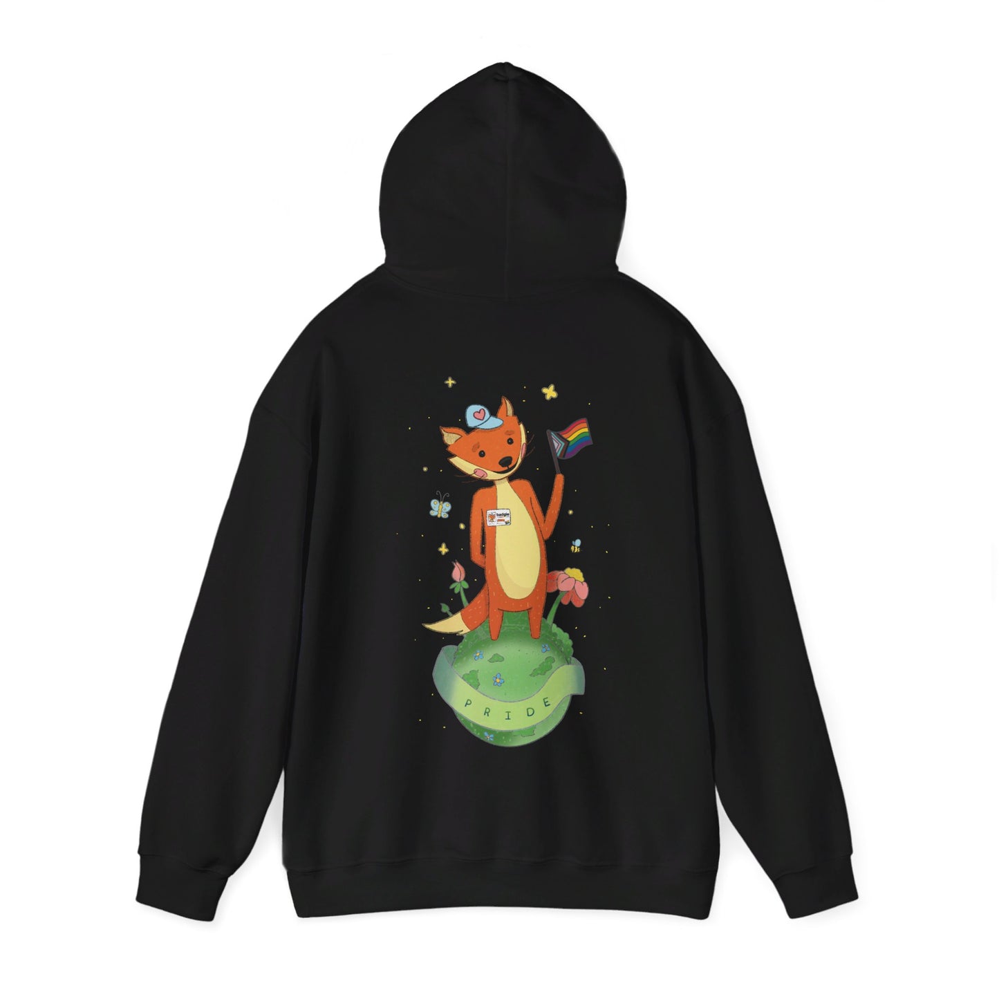 Badgie Hoodie - Pride Fox "Kit" - Badgie.co