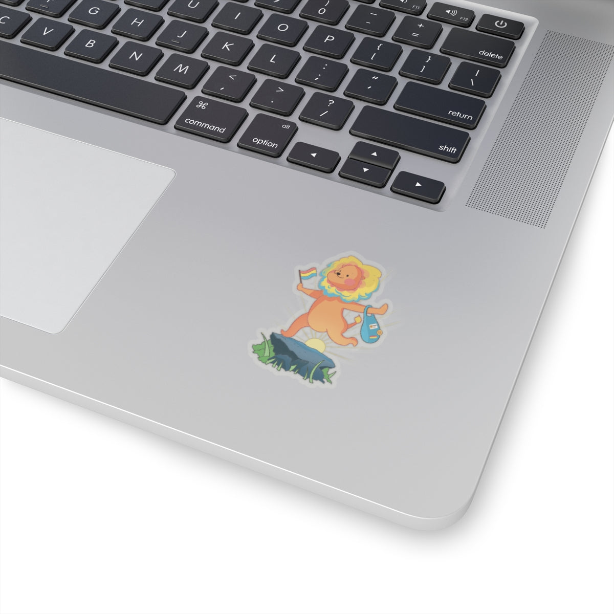Kiss-Cut Stickers - Pansexual Lion "Barb" - Badgie.co