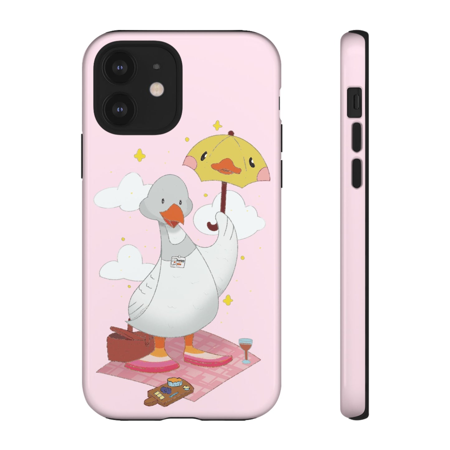Badgie iPhone Case - Lesbian Goose "Tula" - Badgie.co