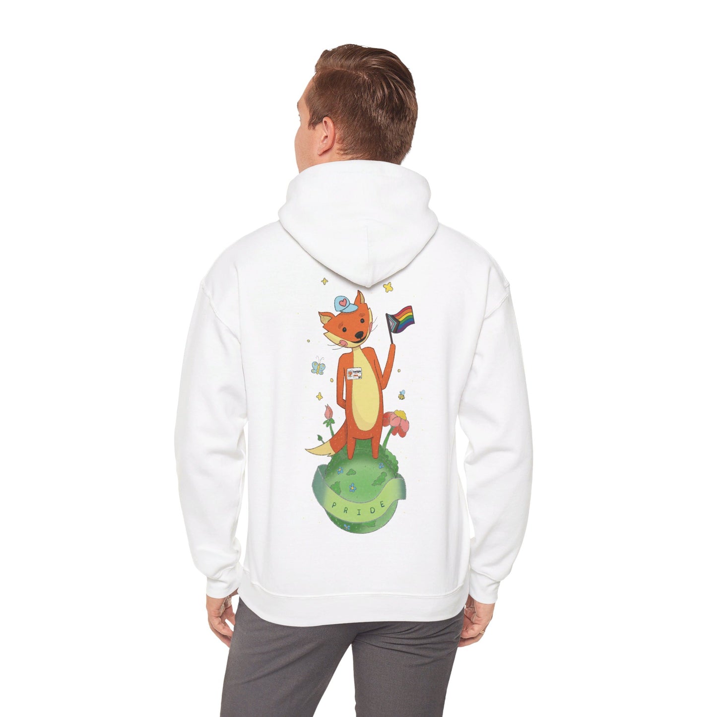 Badgie Hoodie - Pride Fox "Kit" - Badgie.co