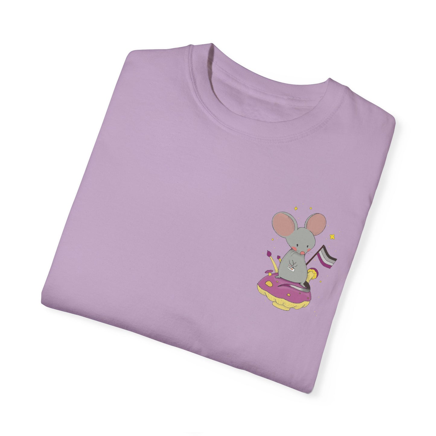 Badgie T-Shirt - Asexual Mouse "Roan" - Badgie.co