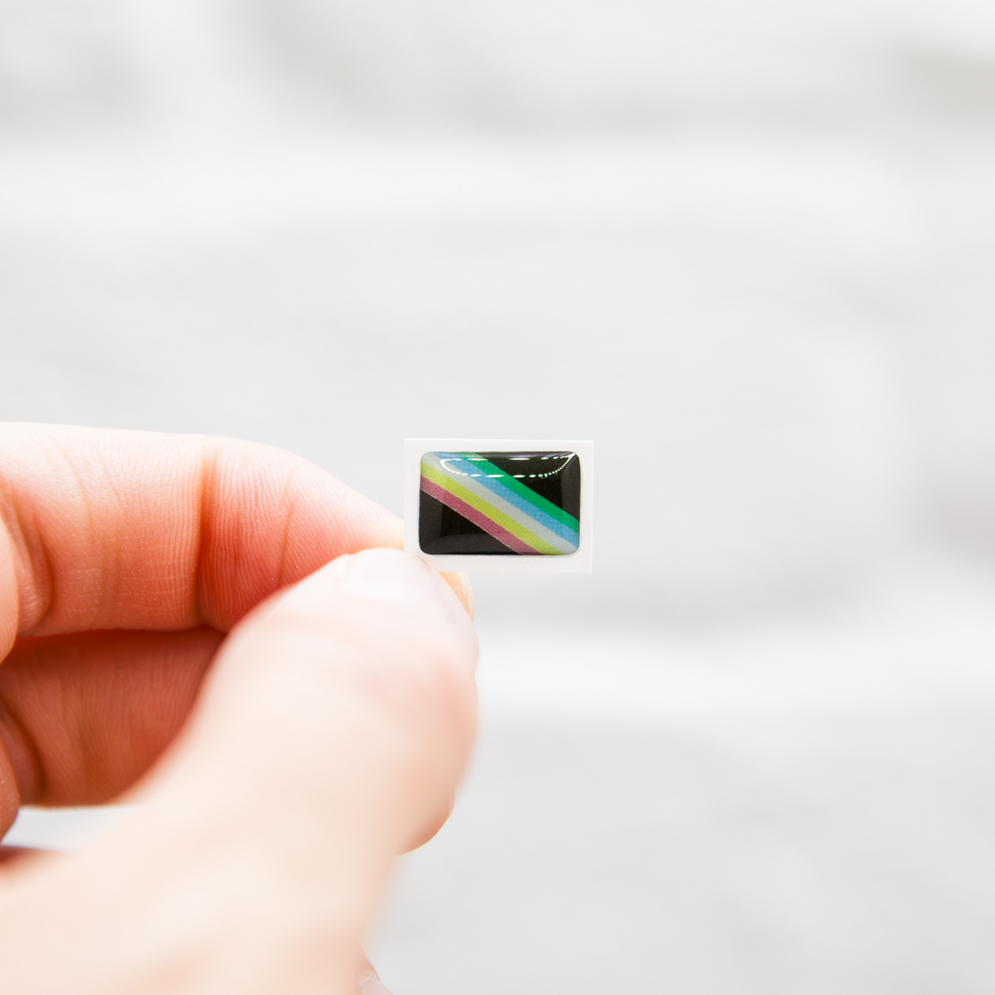 Badgie Disability Pride Flag Sticker - Badgie.co