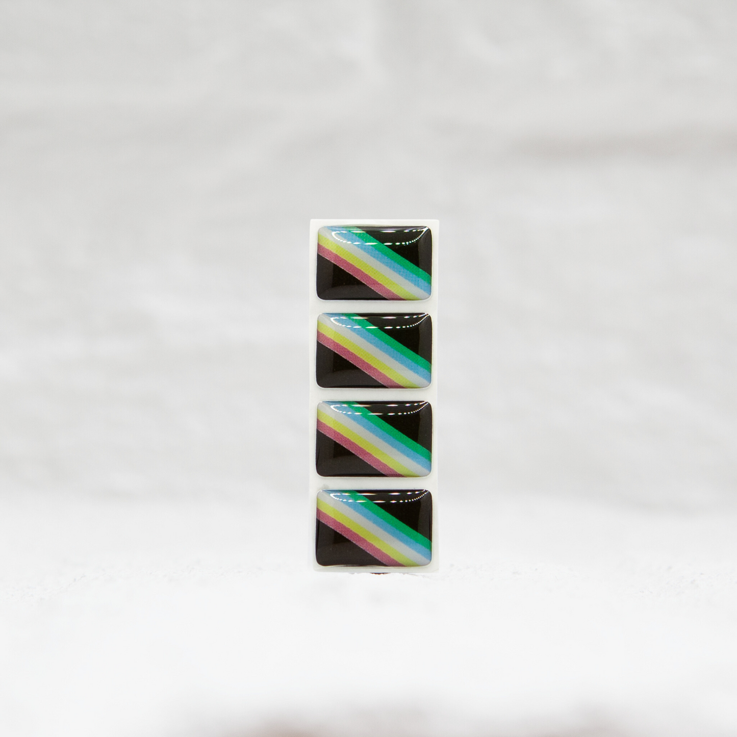 Badgie Disability Pride Flag Sticker - Badgie.co