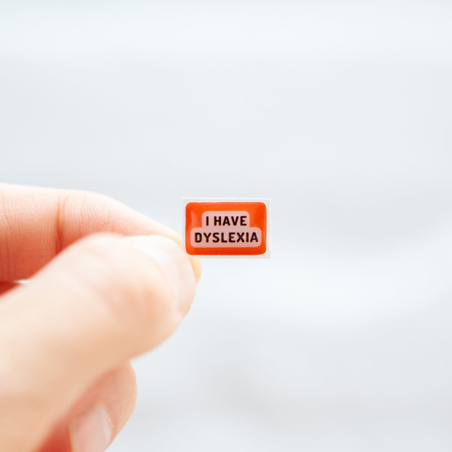 Badgie I Have Dyslexia Sticker - Badgie