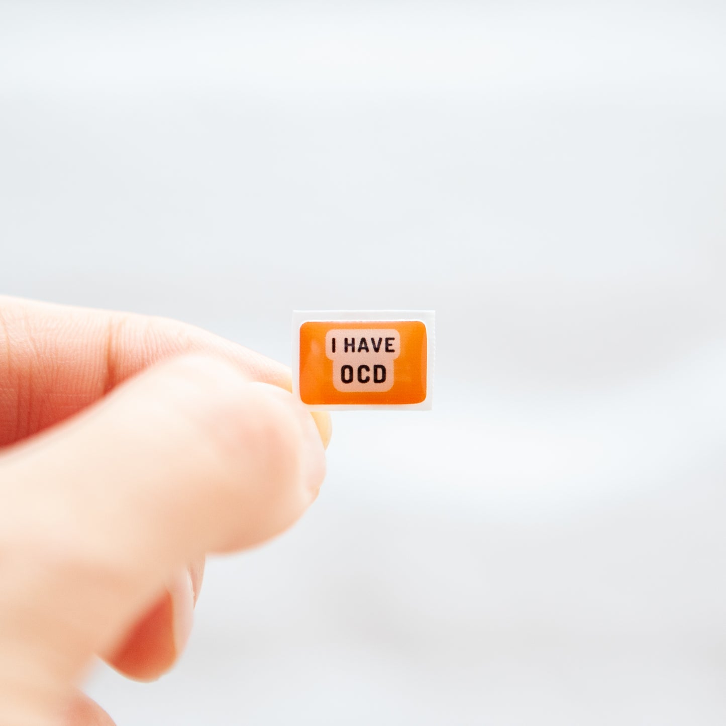 Badgie I Have OCD Sticker - Badgie