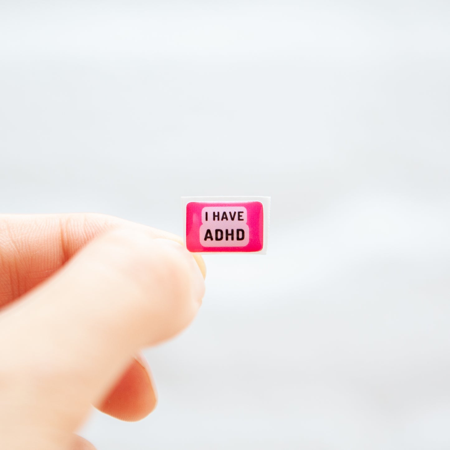 Badgie I Have ADHD Sticker - Badgie