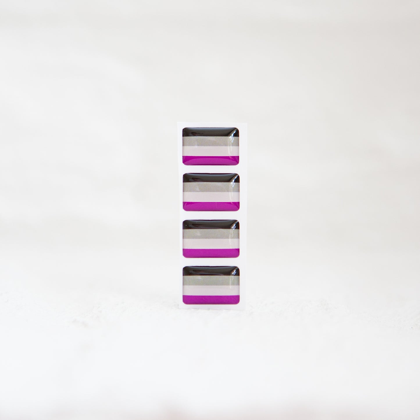 Badgie Ace Flag Sticker - Badgie
