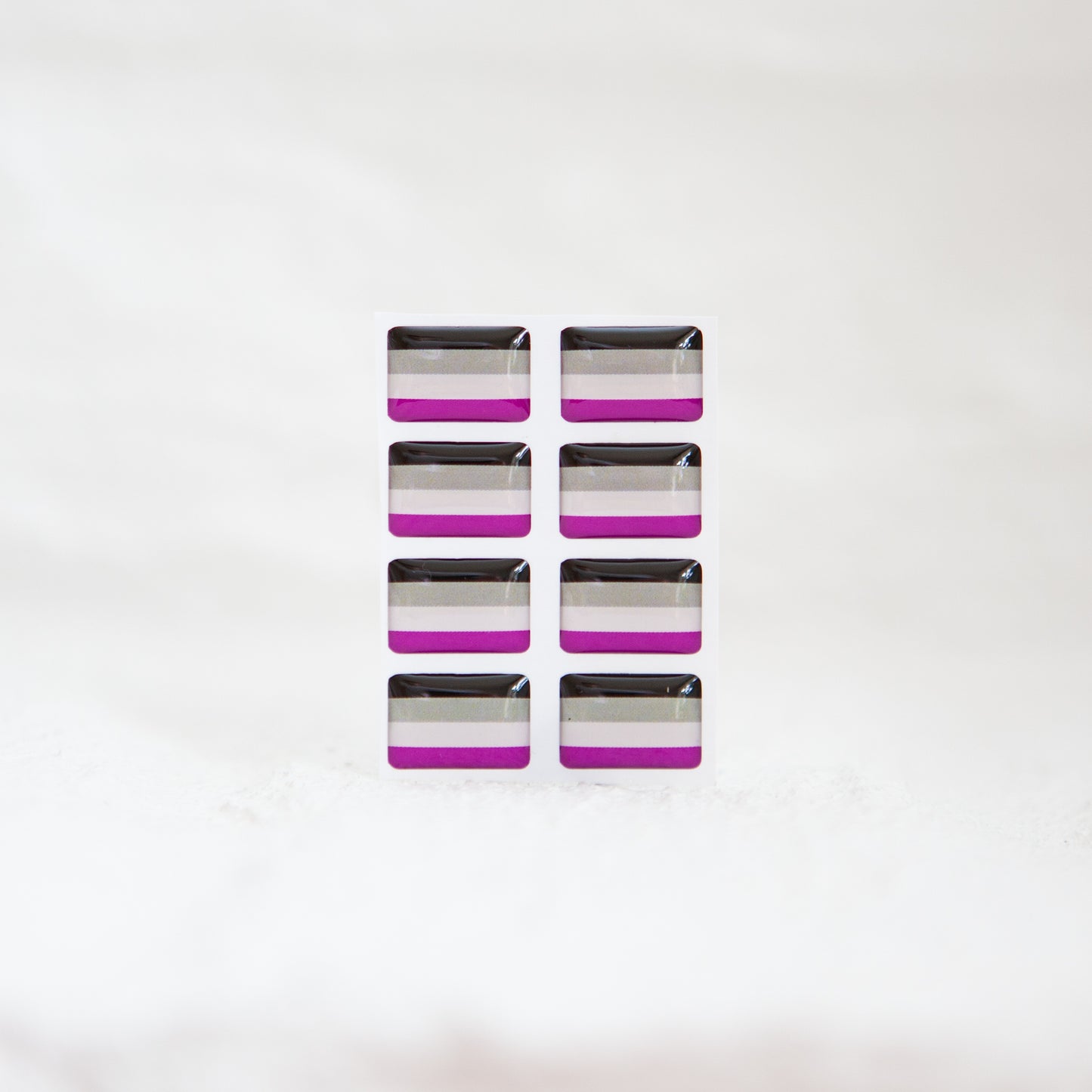 Badgie Ace Flag Sticker - Badgie