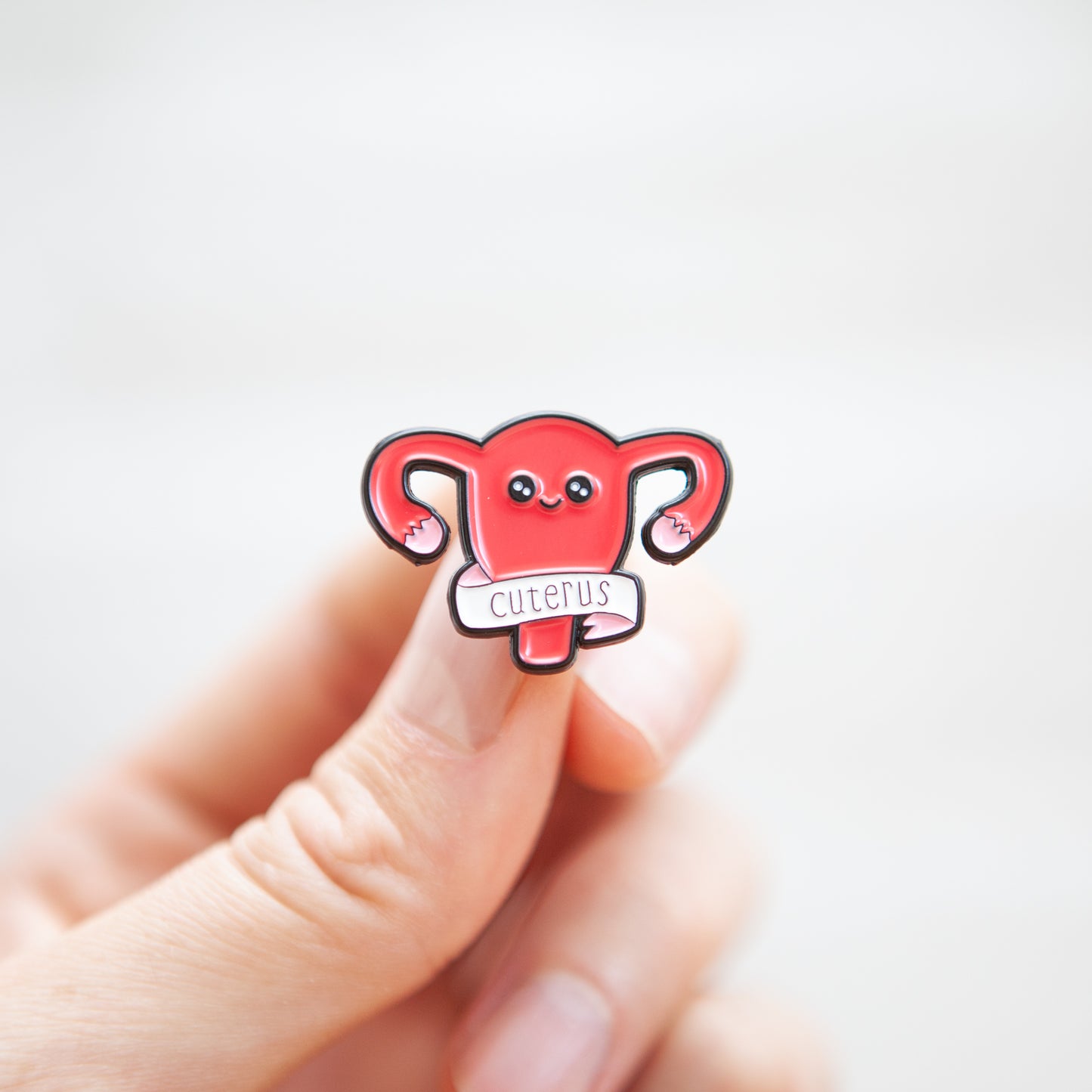 Cuterus Uterus Pin - Badgie