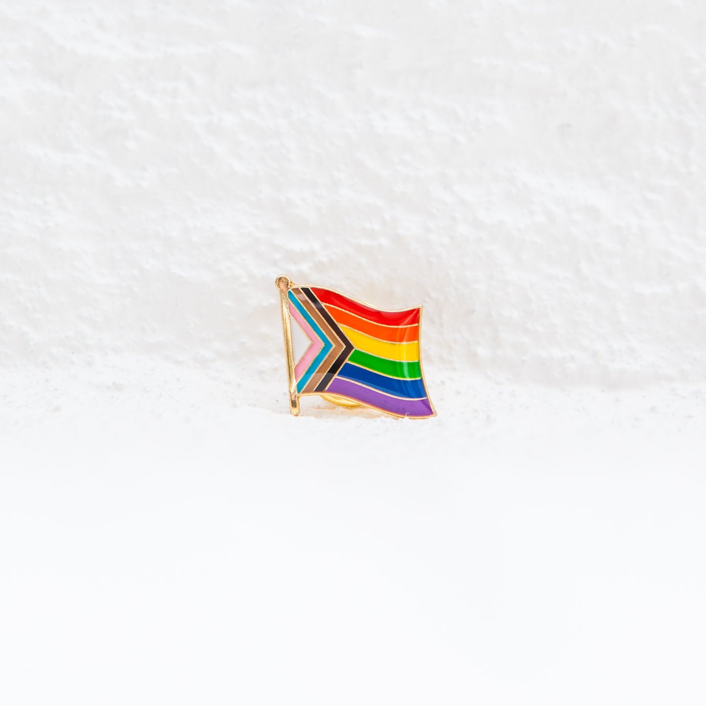 Progress Flag Pin (Small) - Badgie
