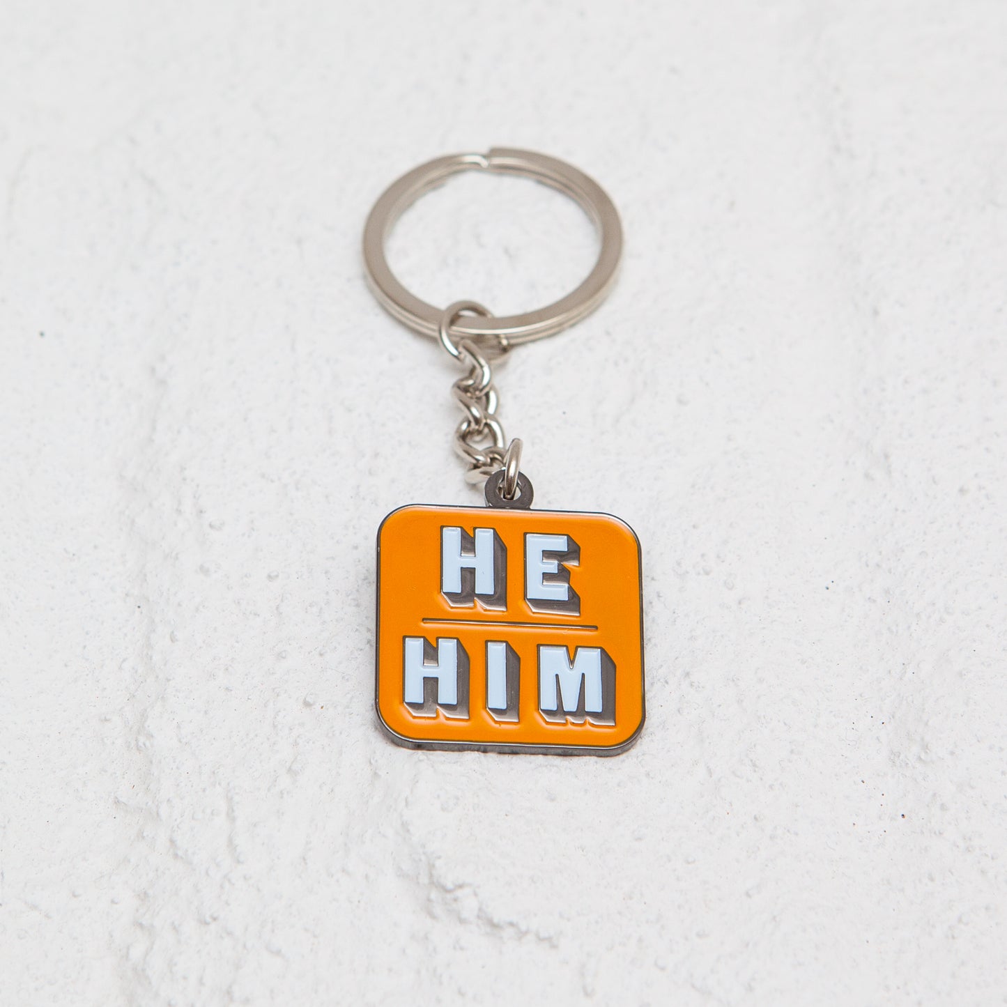 Pronouns Colour Keyrings - Badgie