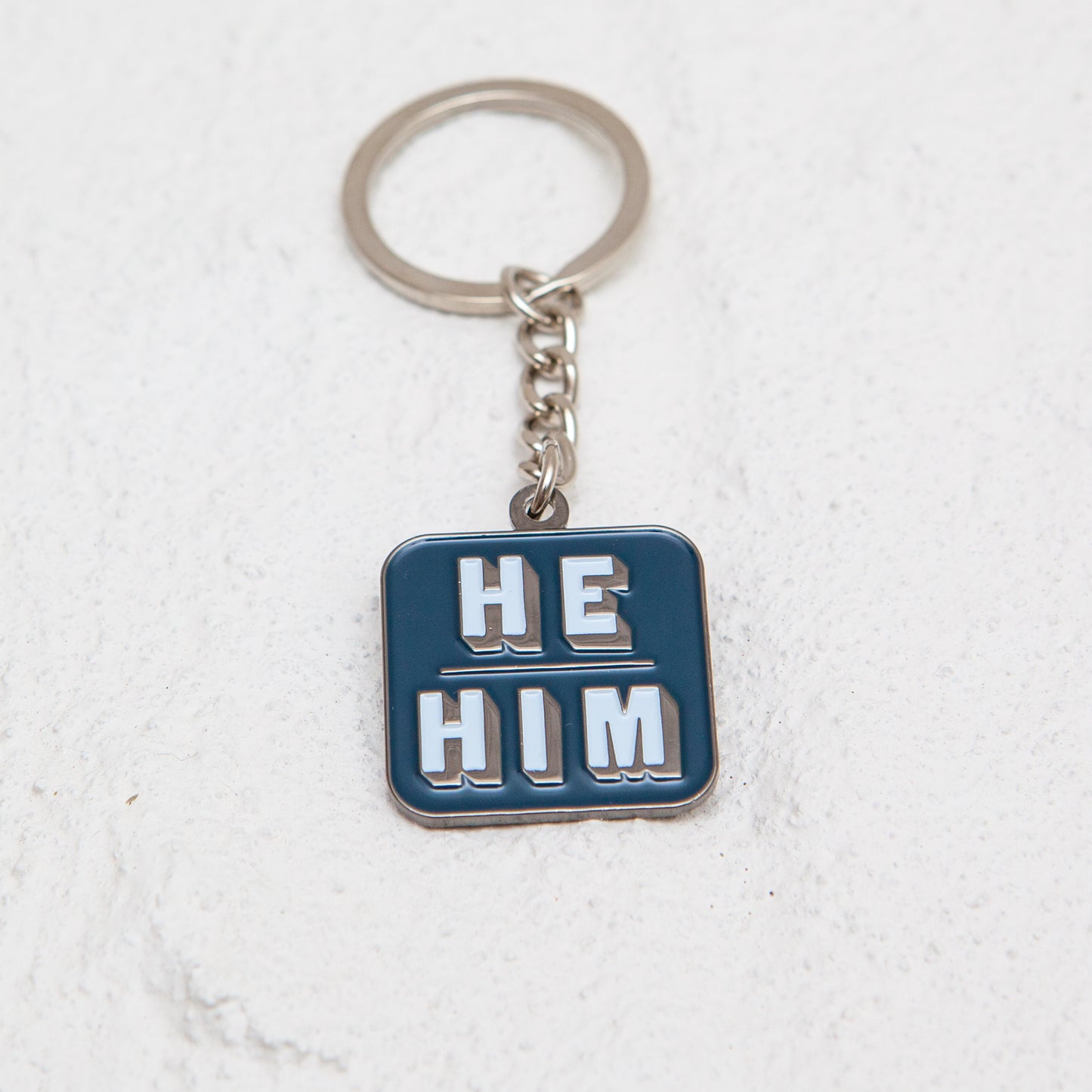 Pronouns Colour Keyrings - Badgie