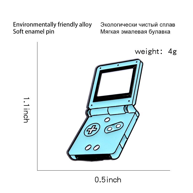 Handheld Video Game Pin - Badgie