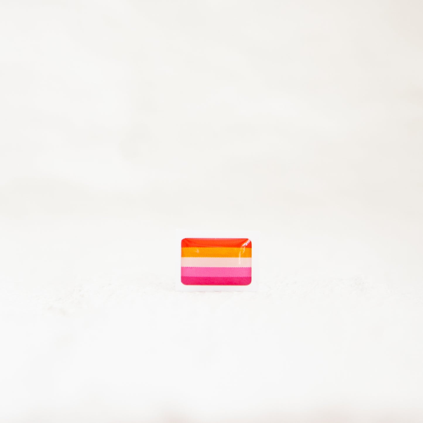 Badgie Lesbian Flag Sticker - Badgie