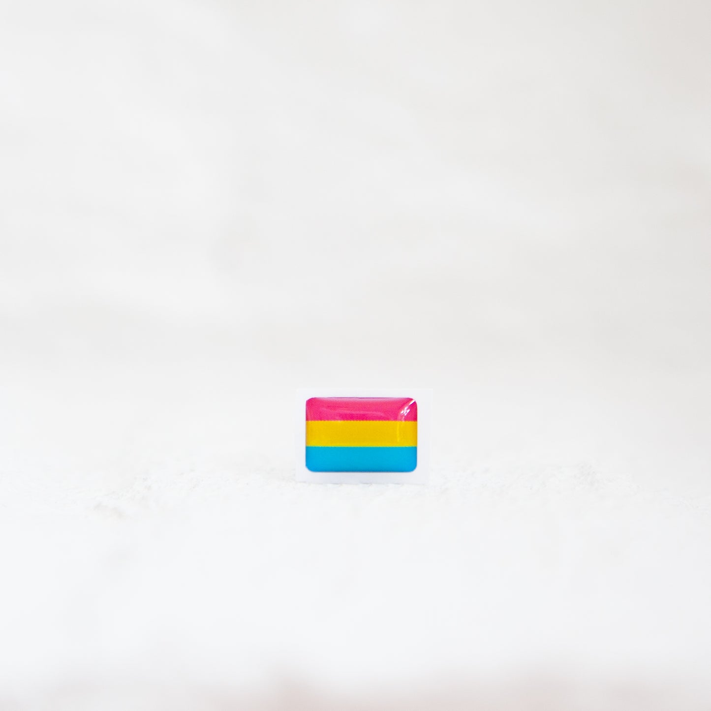 Badgie Pan Flag Sticker - Badgie