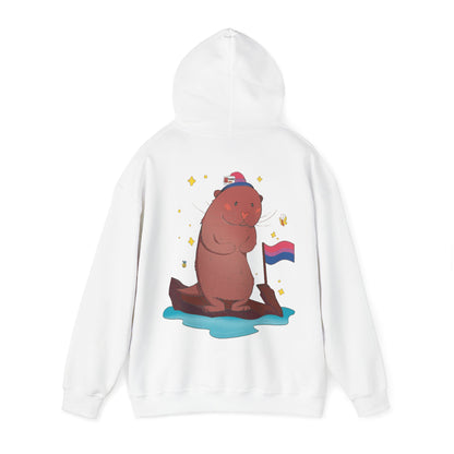 Badgie Hoodie - Bisexual Otter "River"