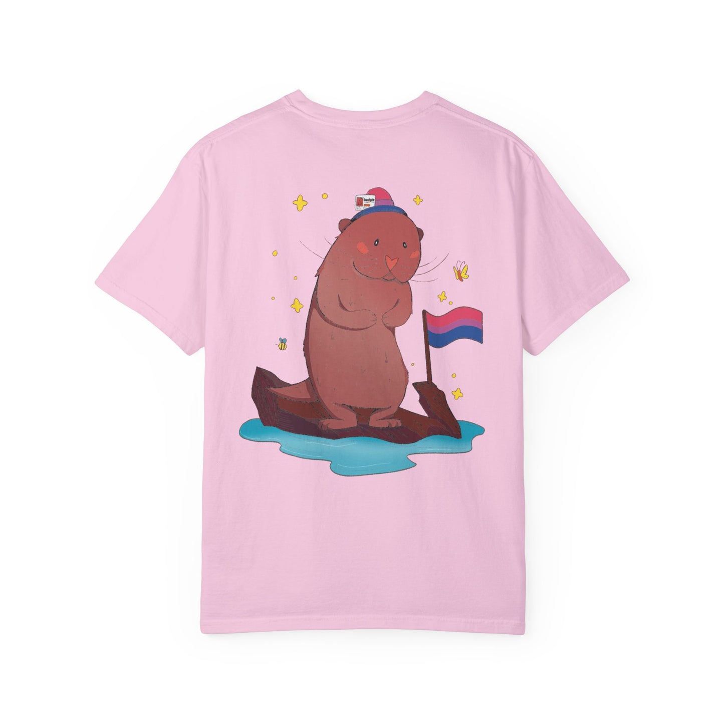 Badgie T-Shirt - Bisexual Otter "River"