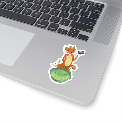 Kiss-Cut Stickers - Pride Fox "Kit"