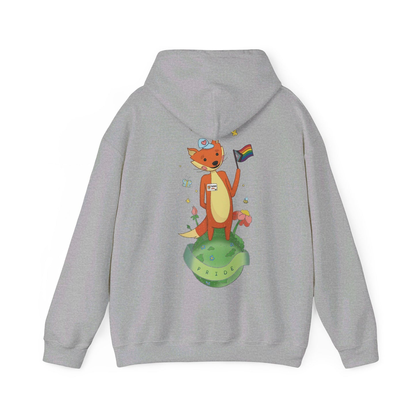 Badgie Hoodie - Pride Fox "Kit"