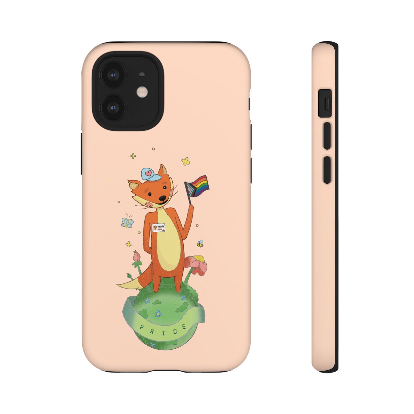 Badgie iPhone Case - Pride Fox "Kit"