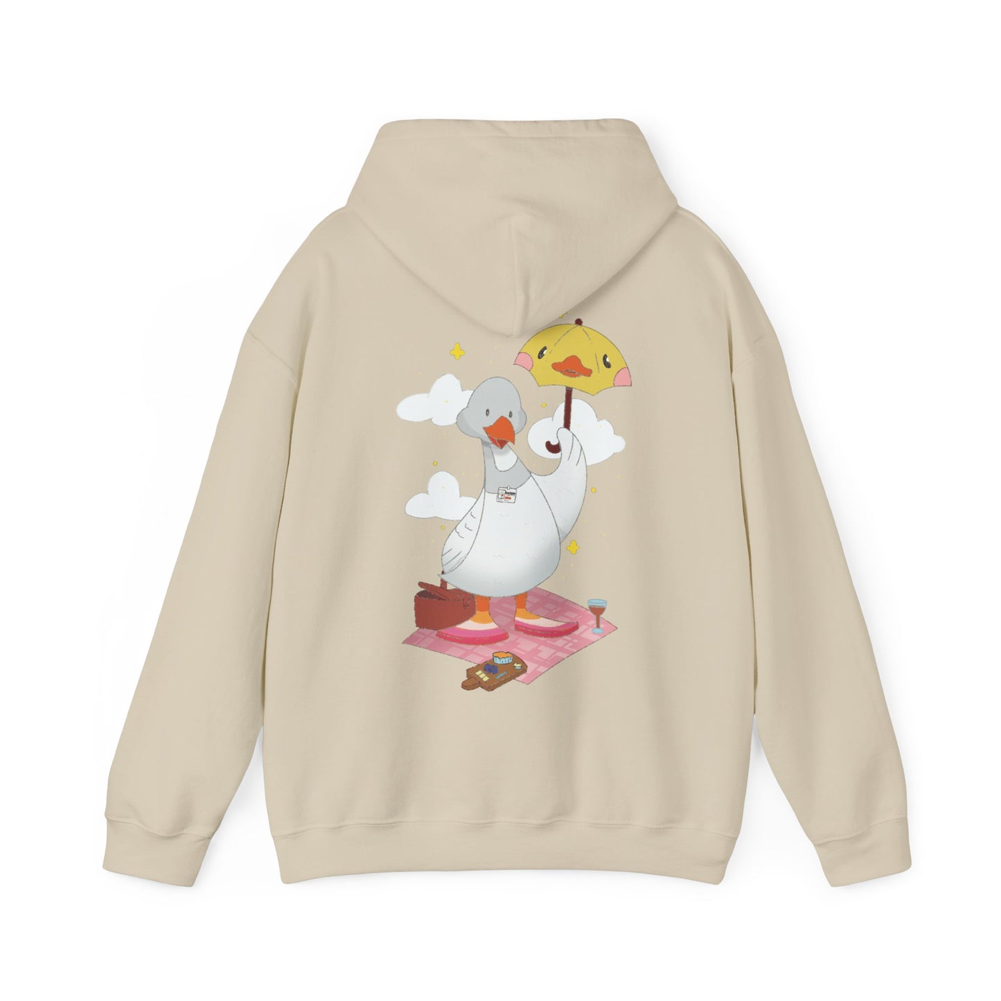 Badgie Hoodie - Lesbian Goose "Tula"