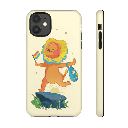 Badgie iPhone Case - Pansexual Lion "Barb"