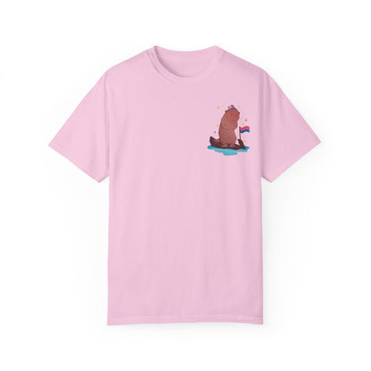 Badgie T-Shirt - Bisexual Otter "River"